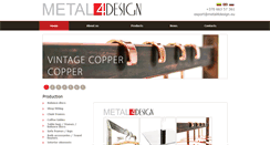 Desktop Screenshot of metal4design.lt